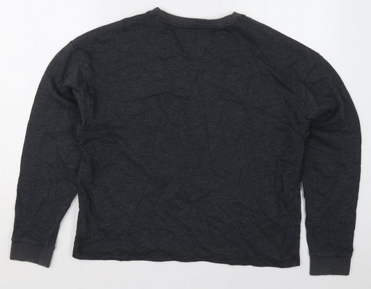 Victoria Sport Womens Grey  Cotton Pullover Sweatshirt Size M  Pullover