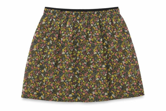 Jack Wills Womens Multicoloured Floral Polyacrylate Fibre A-Line Skirt Size 8