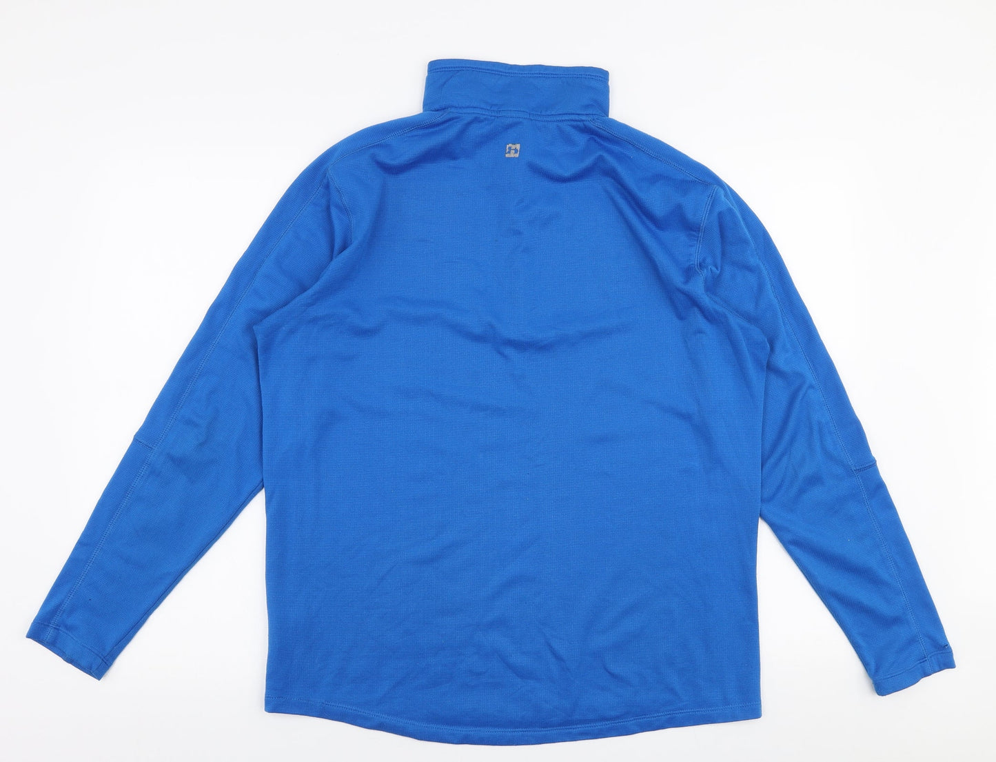 Hind Mens Blue  Polyester Pullover Sweatshirt Size M