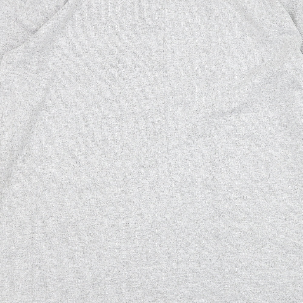Marks and Spencer Womens Grey  Polyester Pullover Sweatshirt Size 12  Pullover
