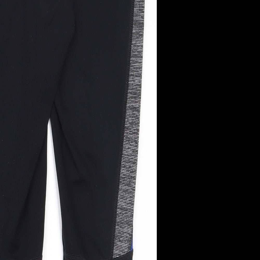 Dunnes Stores Womens Black  Polyester Jogger Leggings Size 10 L22 in Regular Pullover
