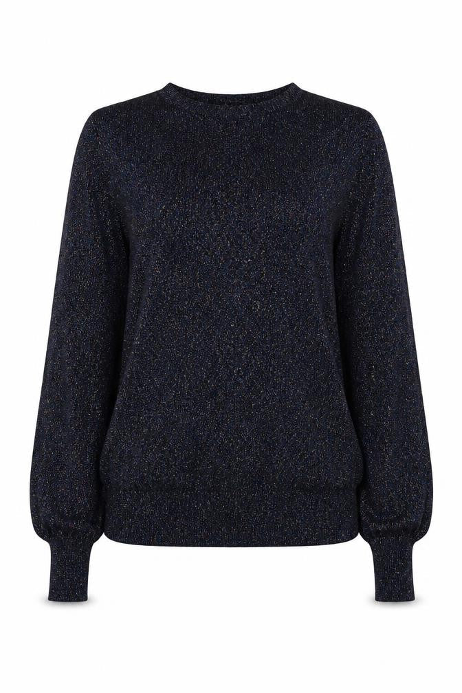 Dunnes Womens Multicoloured Crew Neck  Viscose Pullover Jumper Size S