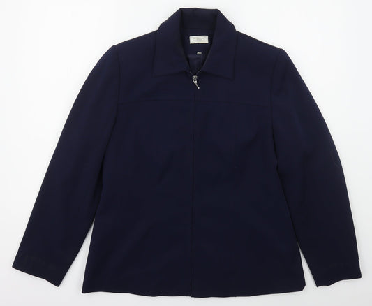 Classics Womens Blue   Jacket  Size 16  Zip