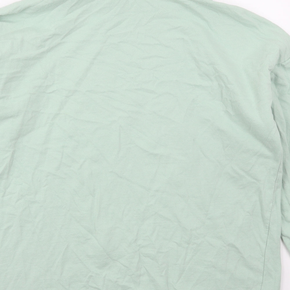 Capsule Womens Green  Cotton Pullover Sweatshirt Size 20  Pullover