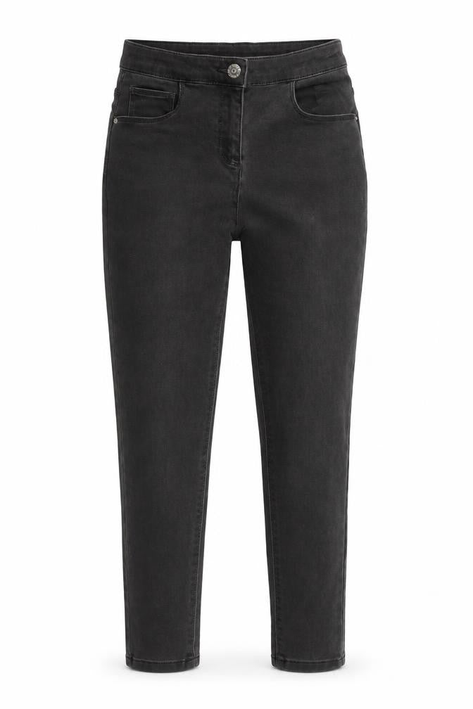 Matalan Girls Grey  Cotton Skinny Jeans Size 10 Years L20 in Regular Zip