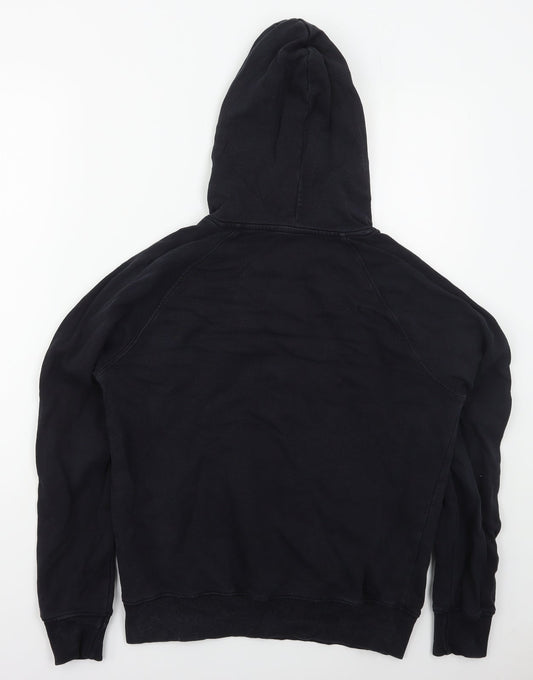 Payinga Mens Black  Cotton Pullover Hoodie Size S   - Origin