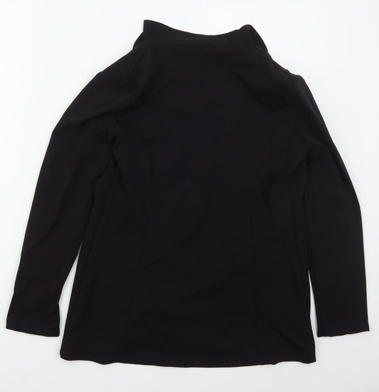 Paula D'Oro Womens Black   Jacket  Size S