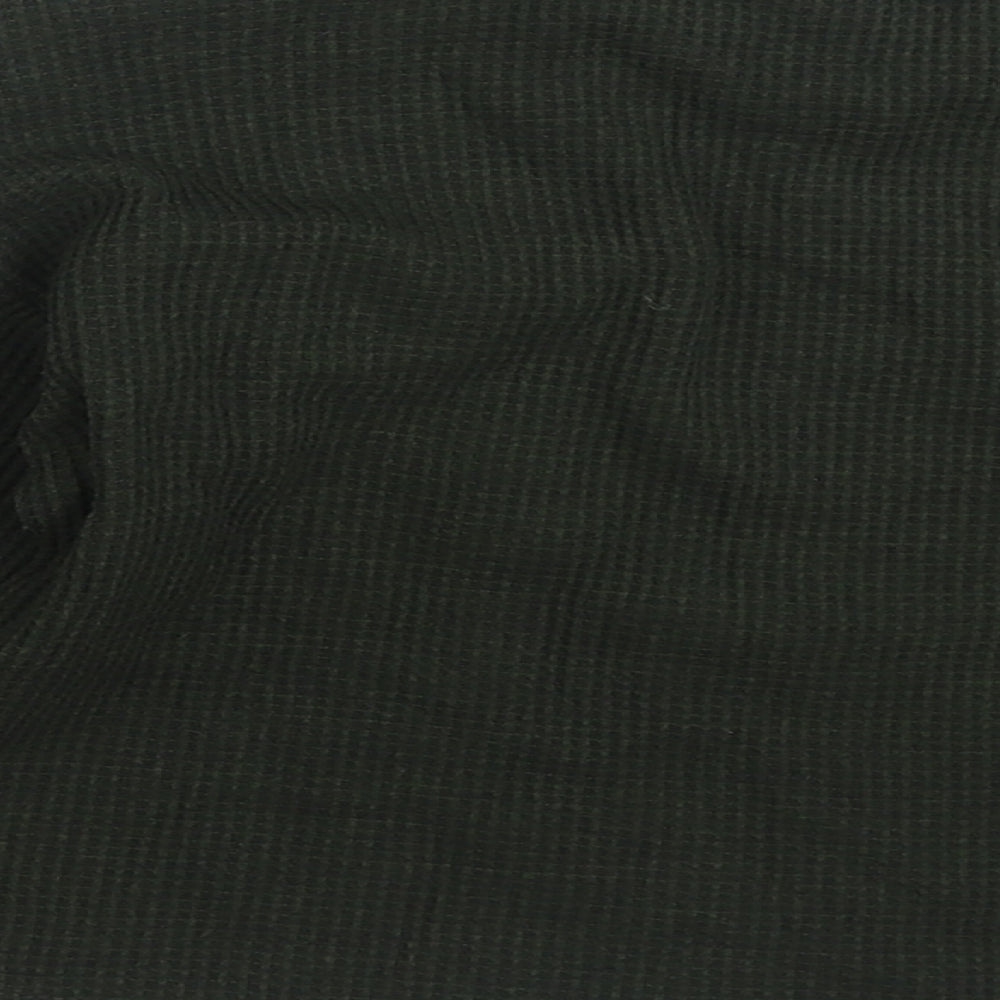 Zara Girls Green  Polyester Pullover Sweatshirt Size 6 Years  Pullover - Cropped