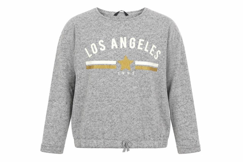 George Girls Grey  Viscose Pullover Sweatshirt Size 12-13 Years  Pullover - Los Angeles