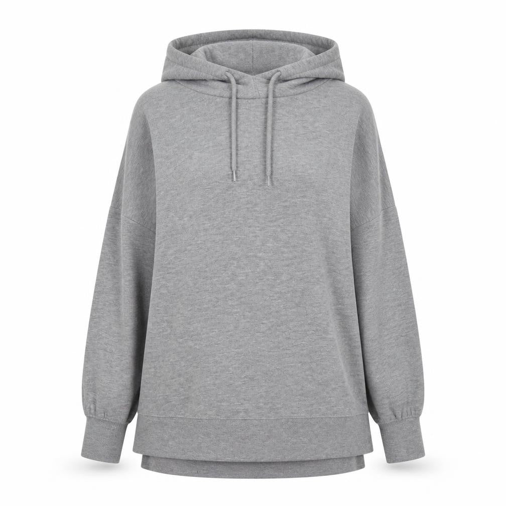 Dunnes Womens Grey  Polyester Pullover Hoodie Size S  Pullover