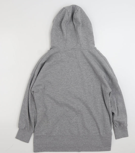 Dunnes Stores Womens Grey  Polyester Pullover Hoodie Size S  Pullover