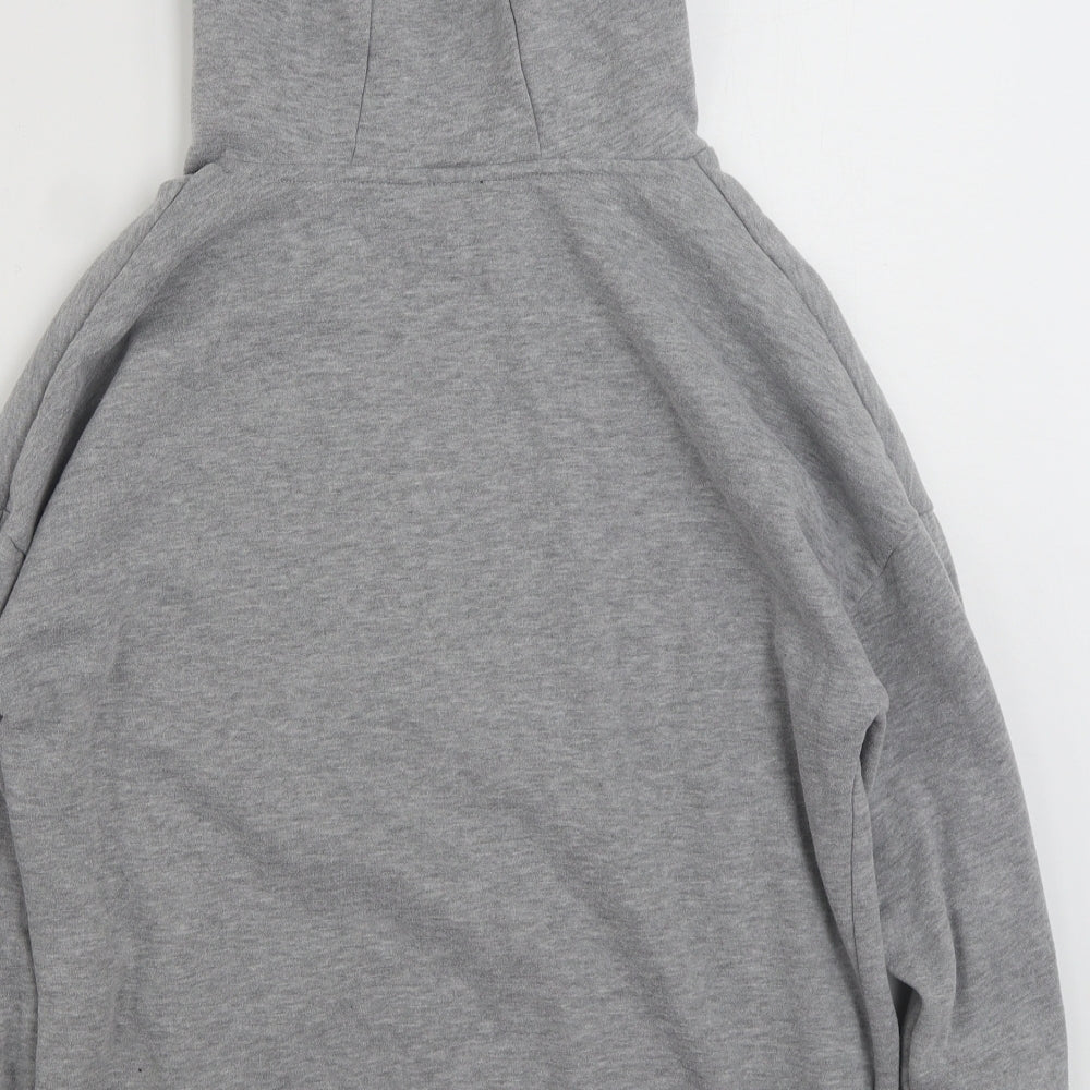 Dunnes Womens Grey  Polyester Pullover Hoodie Size S  Pullover
