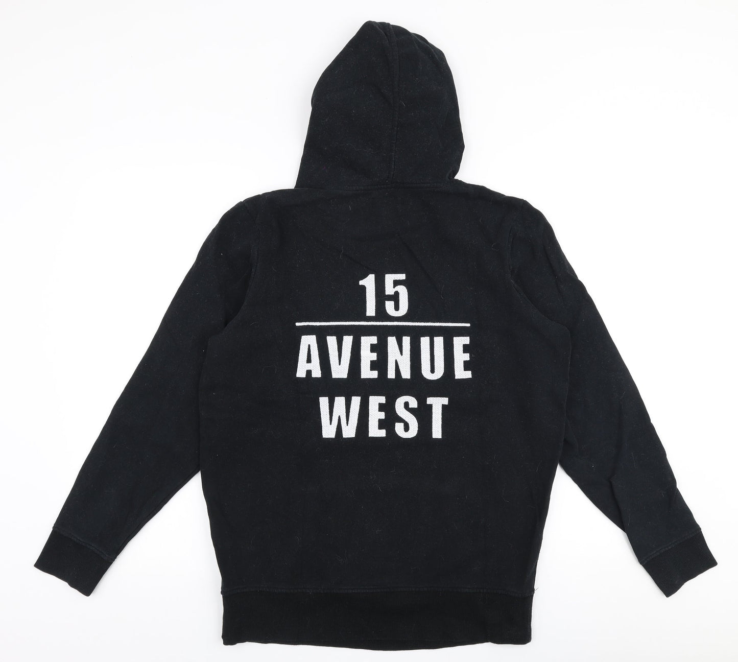 NEXT Womens Black  100% Cotton Pullover Hoodie Size 12  Pullover - 15th avenue