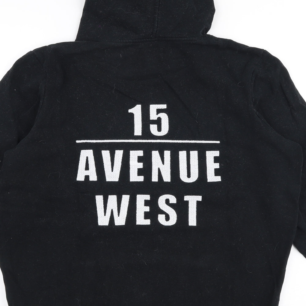 NEXT Womens Black  100% Cotton Pullover Hoodie Size 12  Pullover - 15th avenue