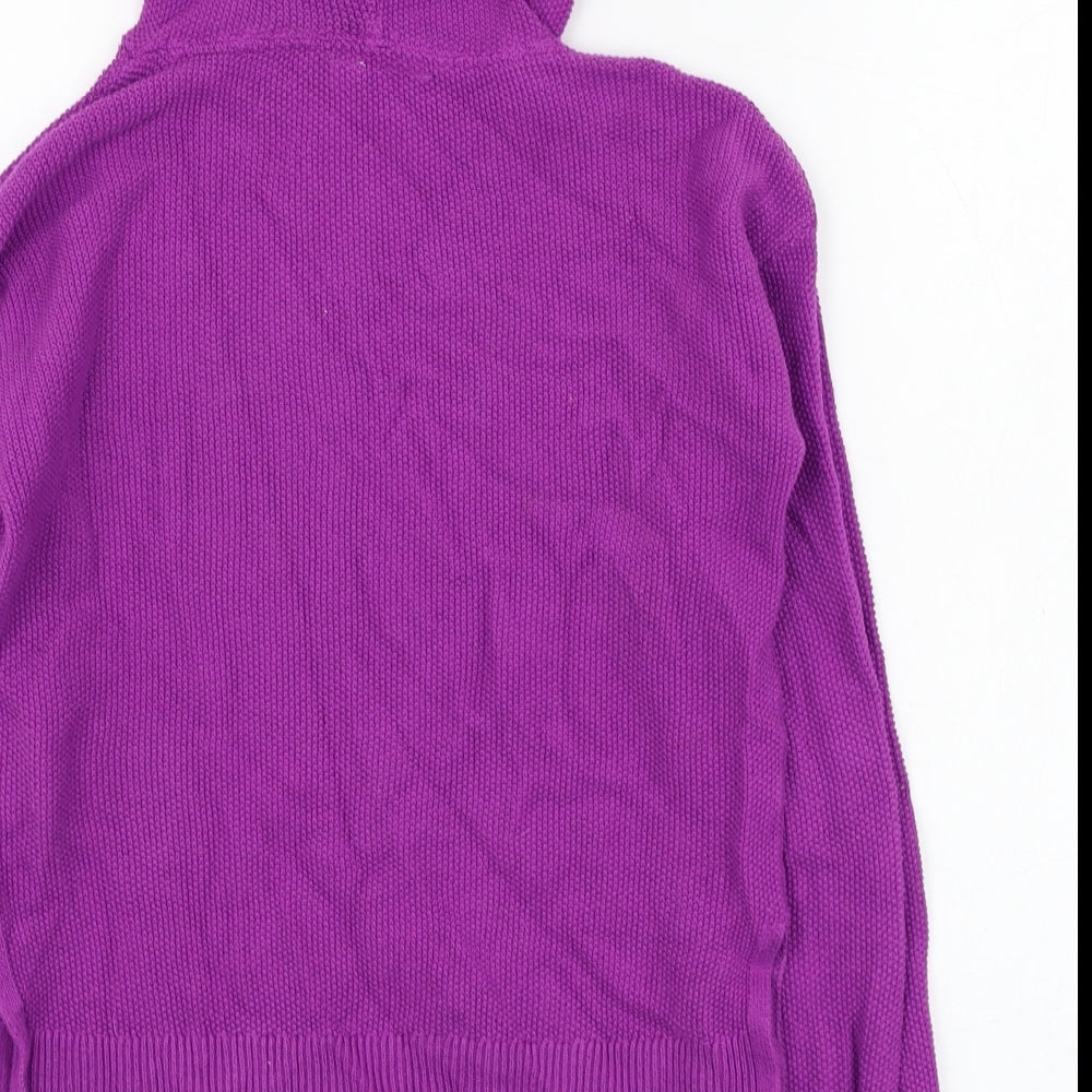 Gap Girls Purple  Cotton Pullover Hoodie Size M  Pullover