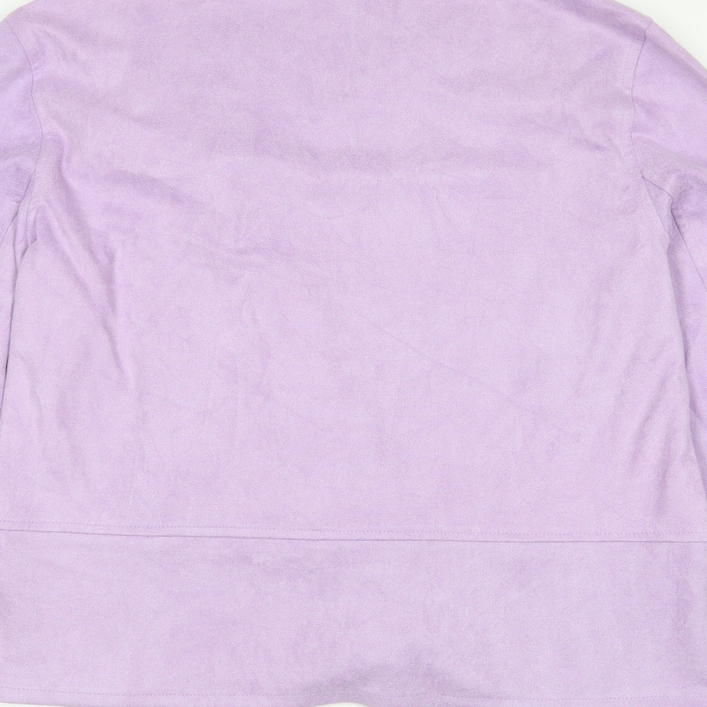 First Avenue Womens Purple   Jacket  Size M