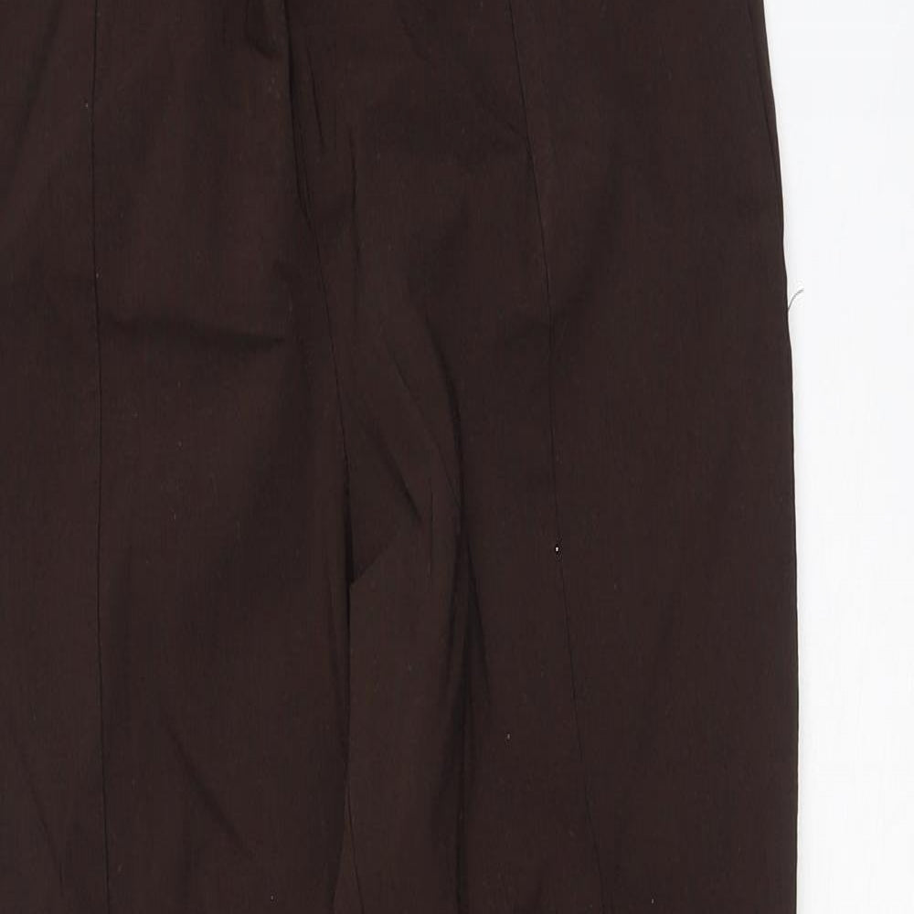 ASOS Womens Green  Polyester Trousers  Size 8 L26 in Regular