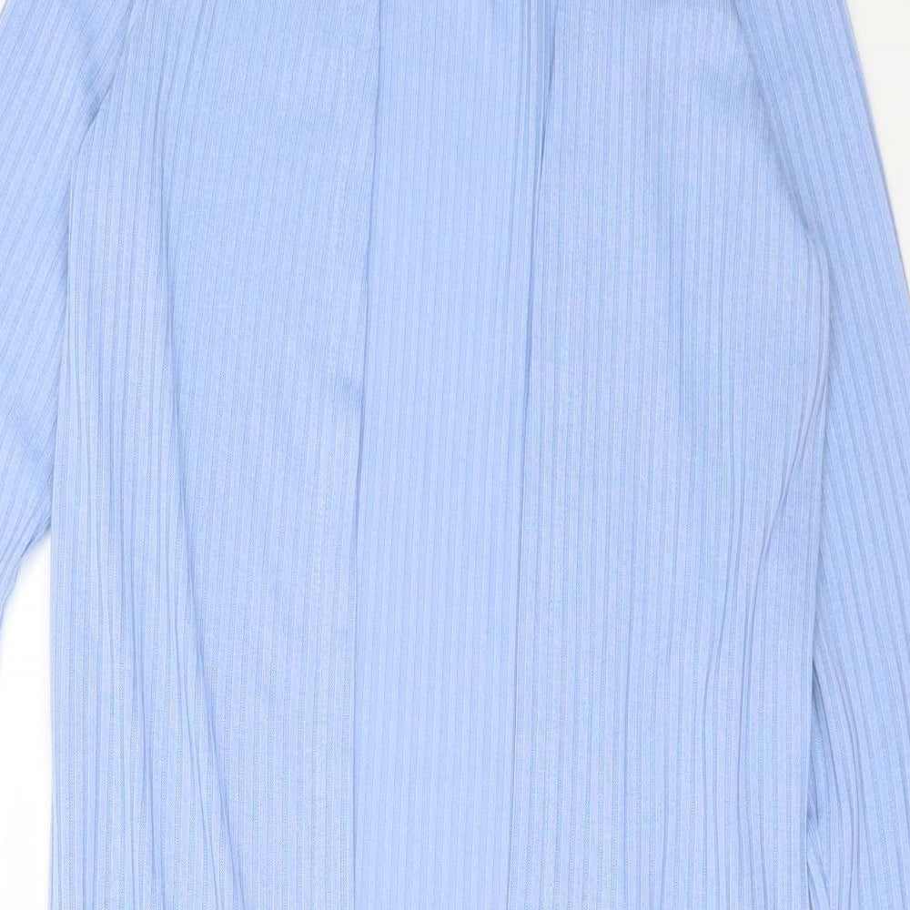 New Look Womens Blue V-Neck  Polyester Cardigan Jumper Size 10