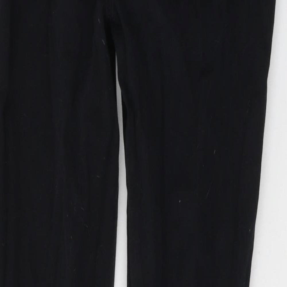 Preworn Womens Black  Cotton Jegging Jeans Size 28 in L27 in Slim