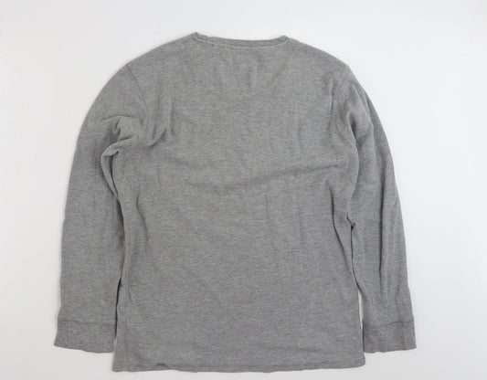 Industrialize  Mens Grey  Cotton Pullover Sweatshirt Size XL