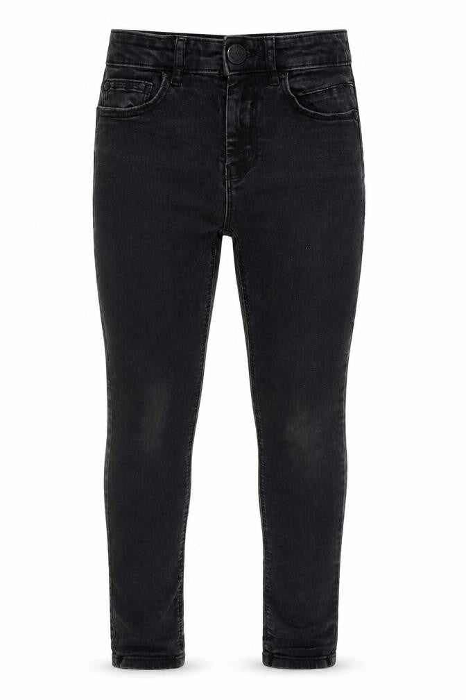 NEXT Girls Black  Cotton Skinny Jeans Size 9 Months L25 in Regular Zip