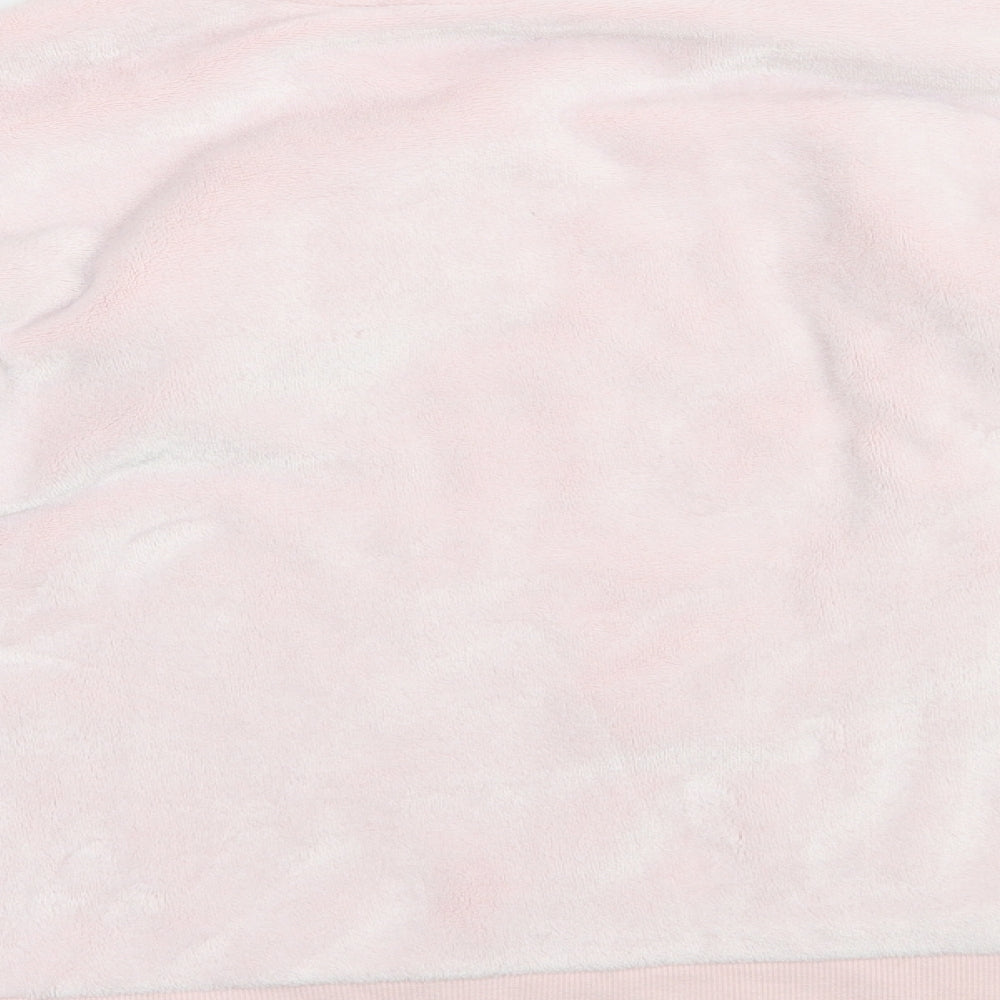 River Island Girls Pink  Polyester Pullover Sweatshirt Size 11-12 Years  Pullover