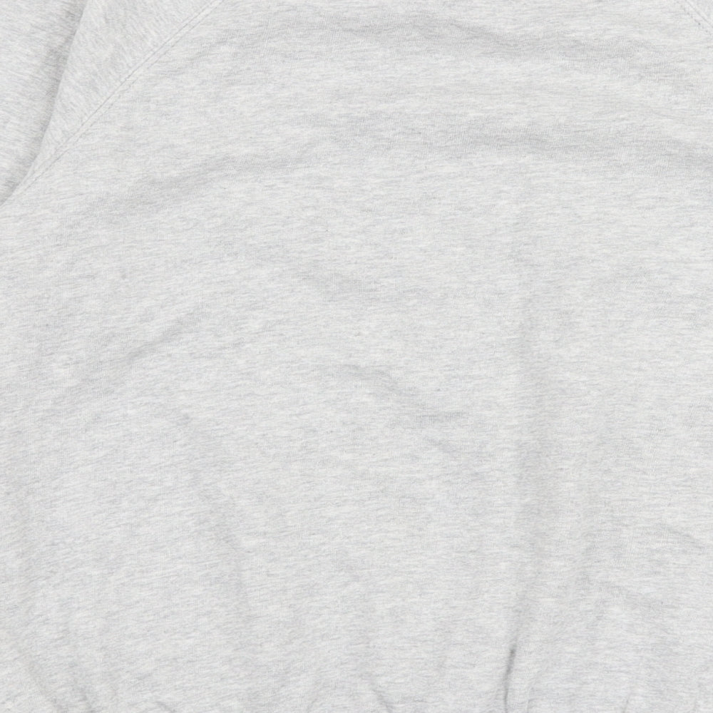 NEXT Girls Grey  100% Cotton Pullover Sweatshirt Size 11 Years  Pullover