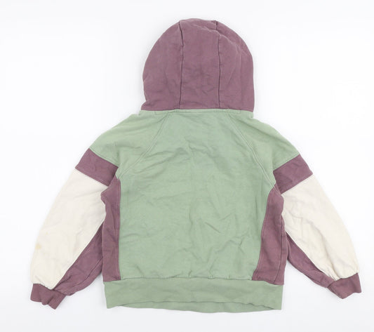 NEXT Girls Multicoloured  Cotton Pullover Hoodie Size 9 Years  Pullover