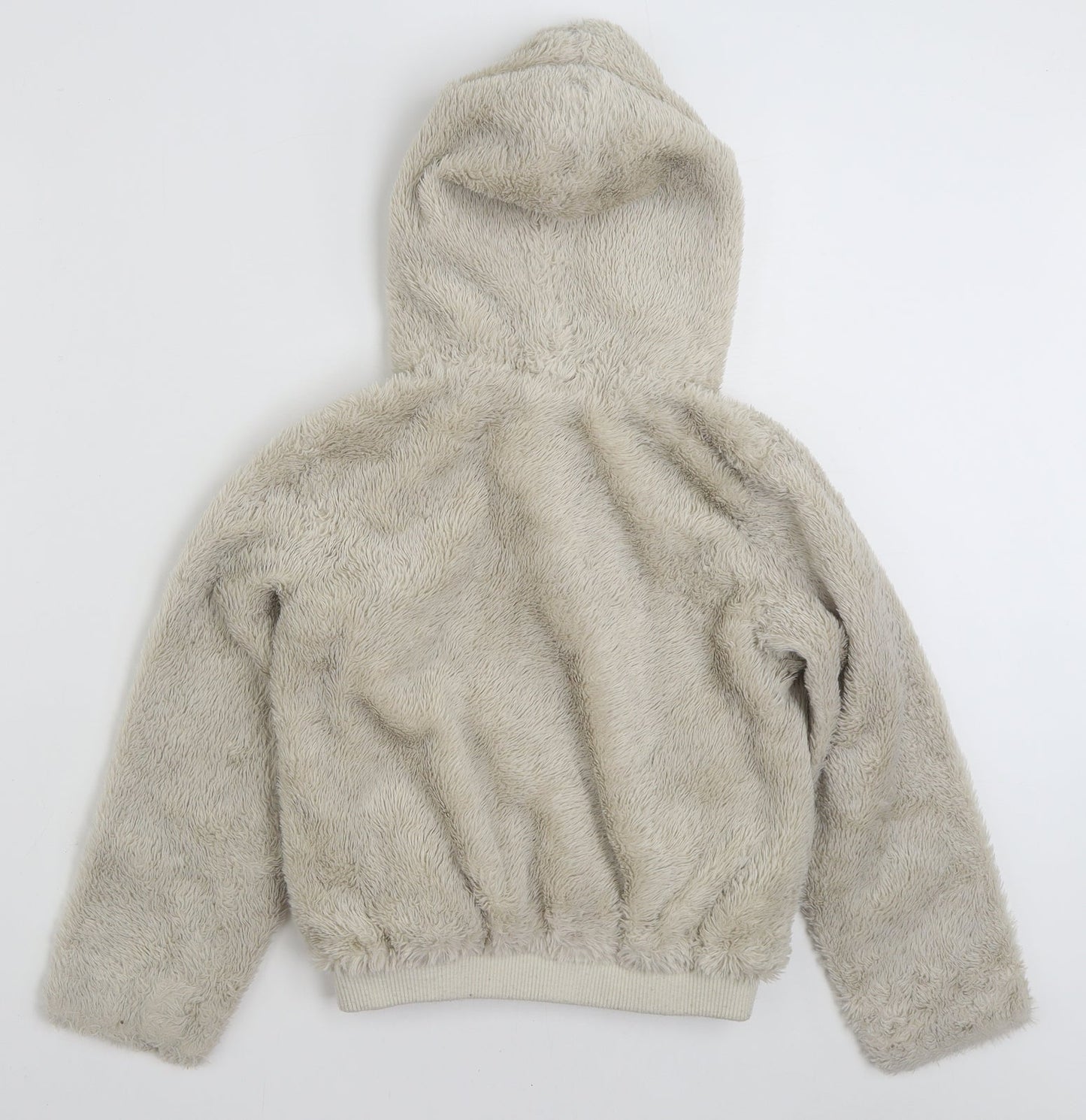 NEXT Girls Beige   Jacket  Size 9 Years  Zip