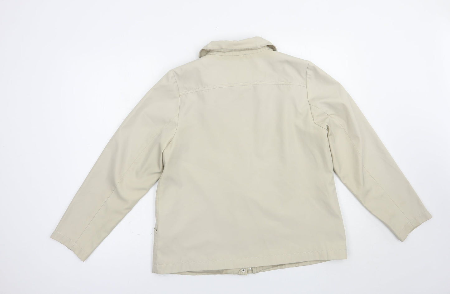 Bonmarché Womens Beige   Jacket  Size S  Zip