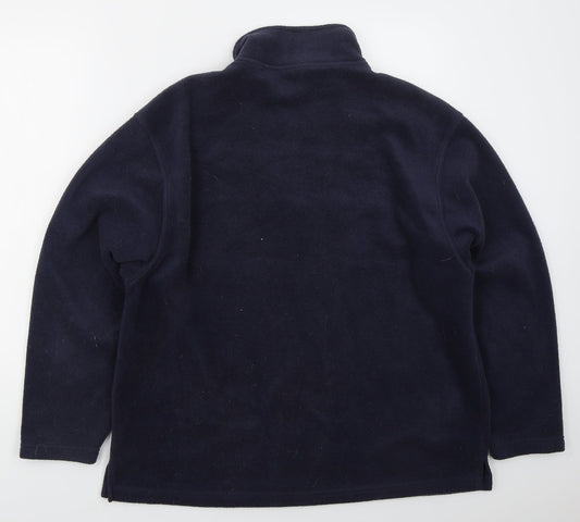 West Rock Mens Blue   Jacket  Size L  Zip