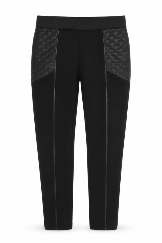 NAF NAF Womens Black  Viscose Capri Leggings Size M L26 in