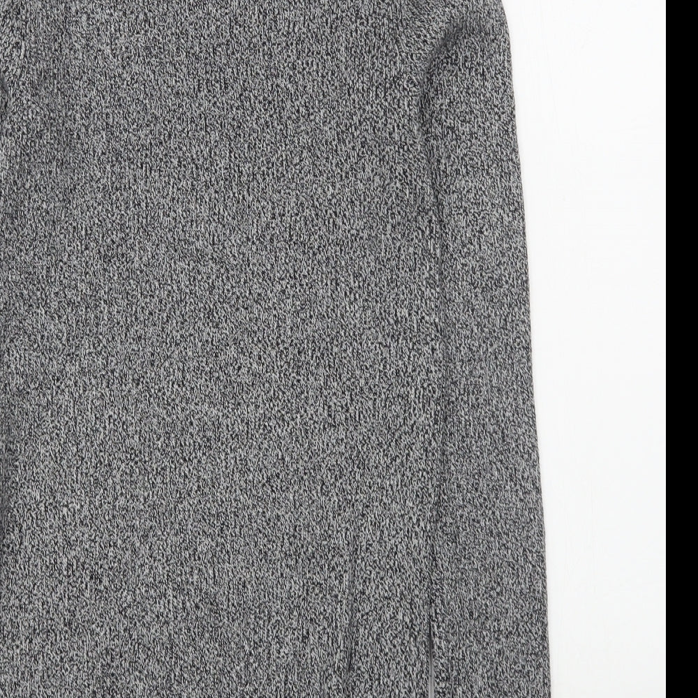 New Look  Mens Grey Round Neck  Cotton Pullover Jumper Size S