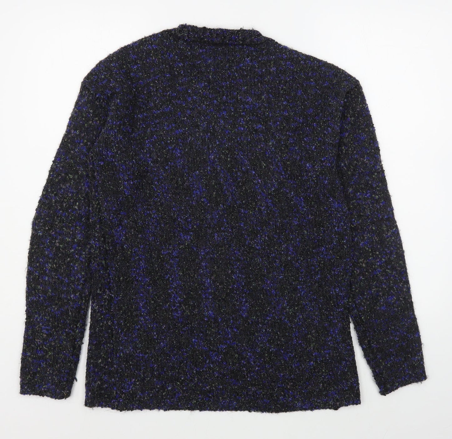 SHCollection Mens Multicoloured Round Neck  Acrylic Pullover Jumper Size M