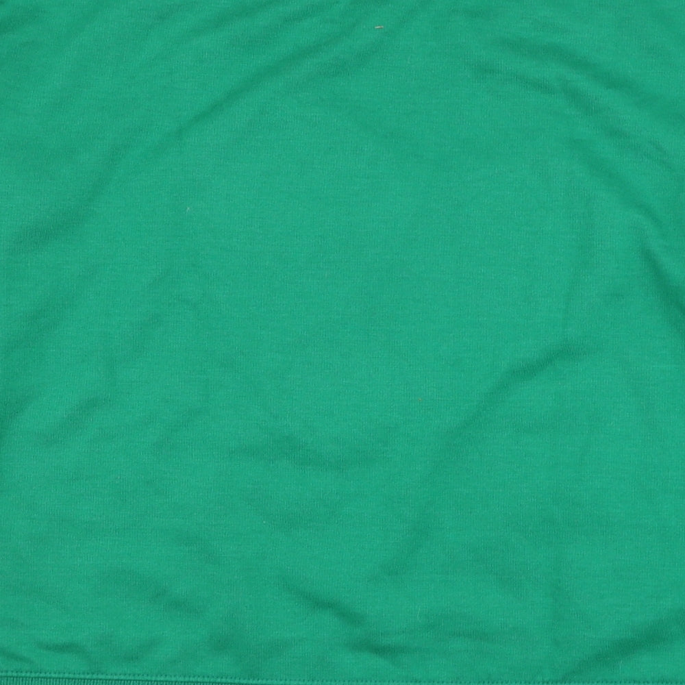 M&Co Womens Green  Polyester Pullover Sweatshirt Size 14  Pullover - Love