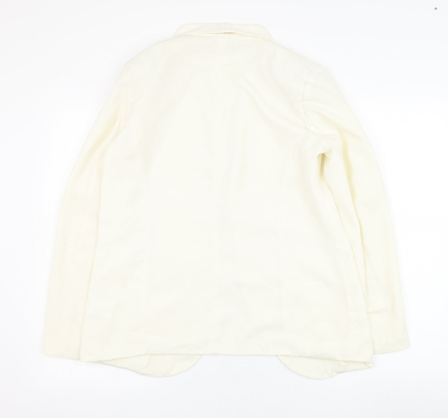 H&M Womens Ivory   Jacket Blazer Size 10