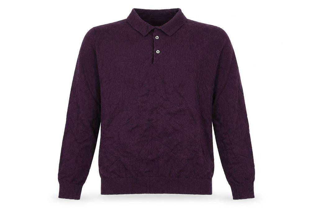 Marks and Spencer Mens Purple  Cotton Pullover Sweatshirt Size M