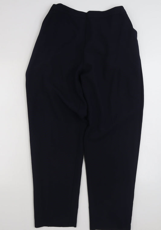 SIARA of Manchester Womens Blue  Polyester Trousers  Size 20 L29 in Regular