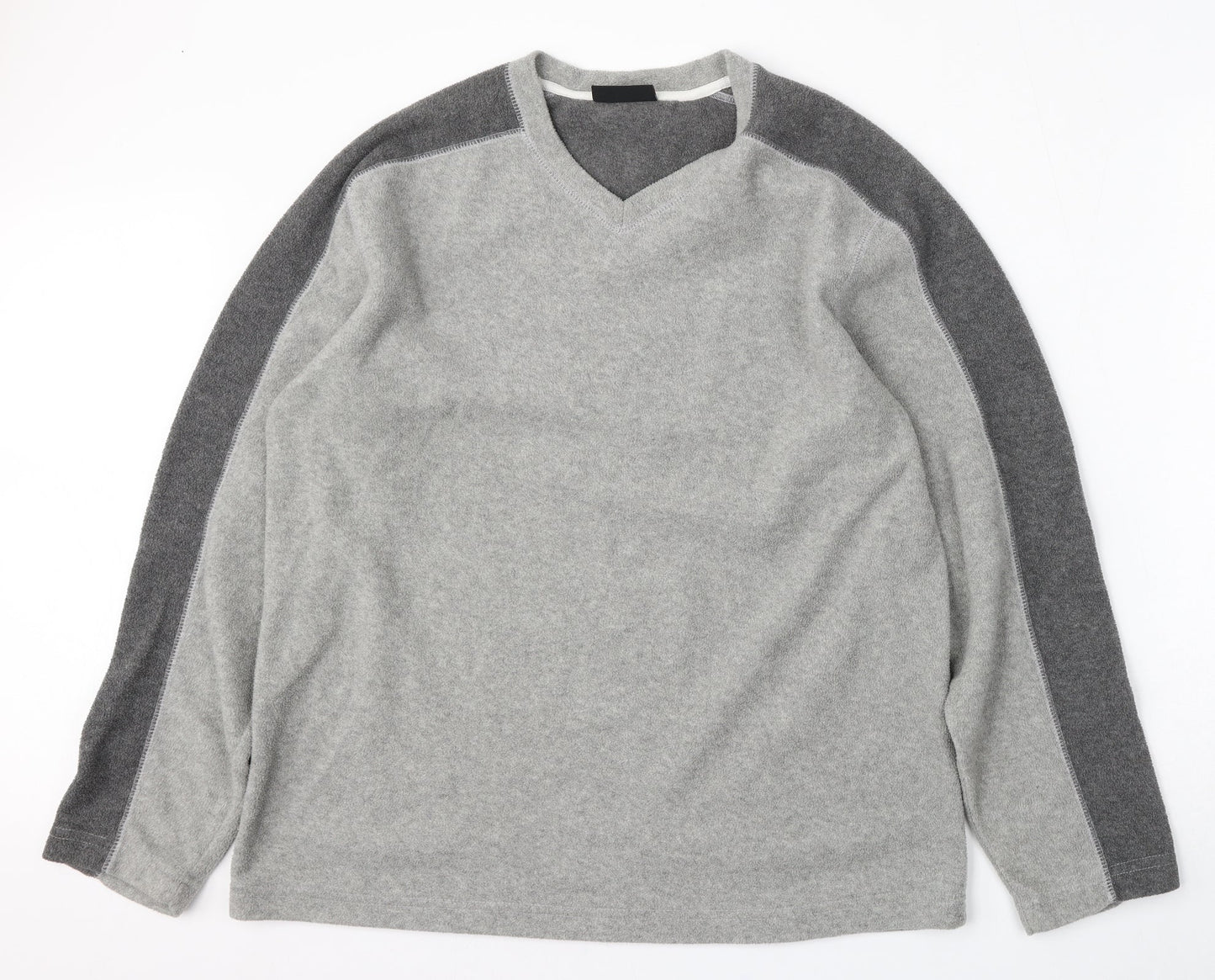Cedar Wood State Mens Grey  Polyester Pullover Sweatshirt Size M