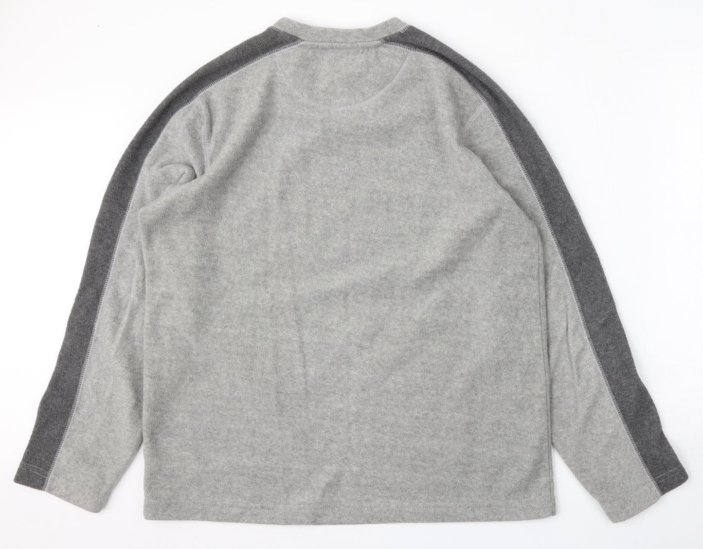 Cedar Wood State Mens Grey  Polyester Pullover Sweatshirt Size M