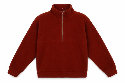 Primark Womens Brown  Polyester Pullover Sweatshirt Size 2XS  Zip