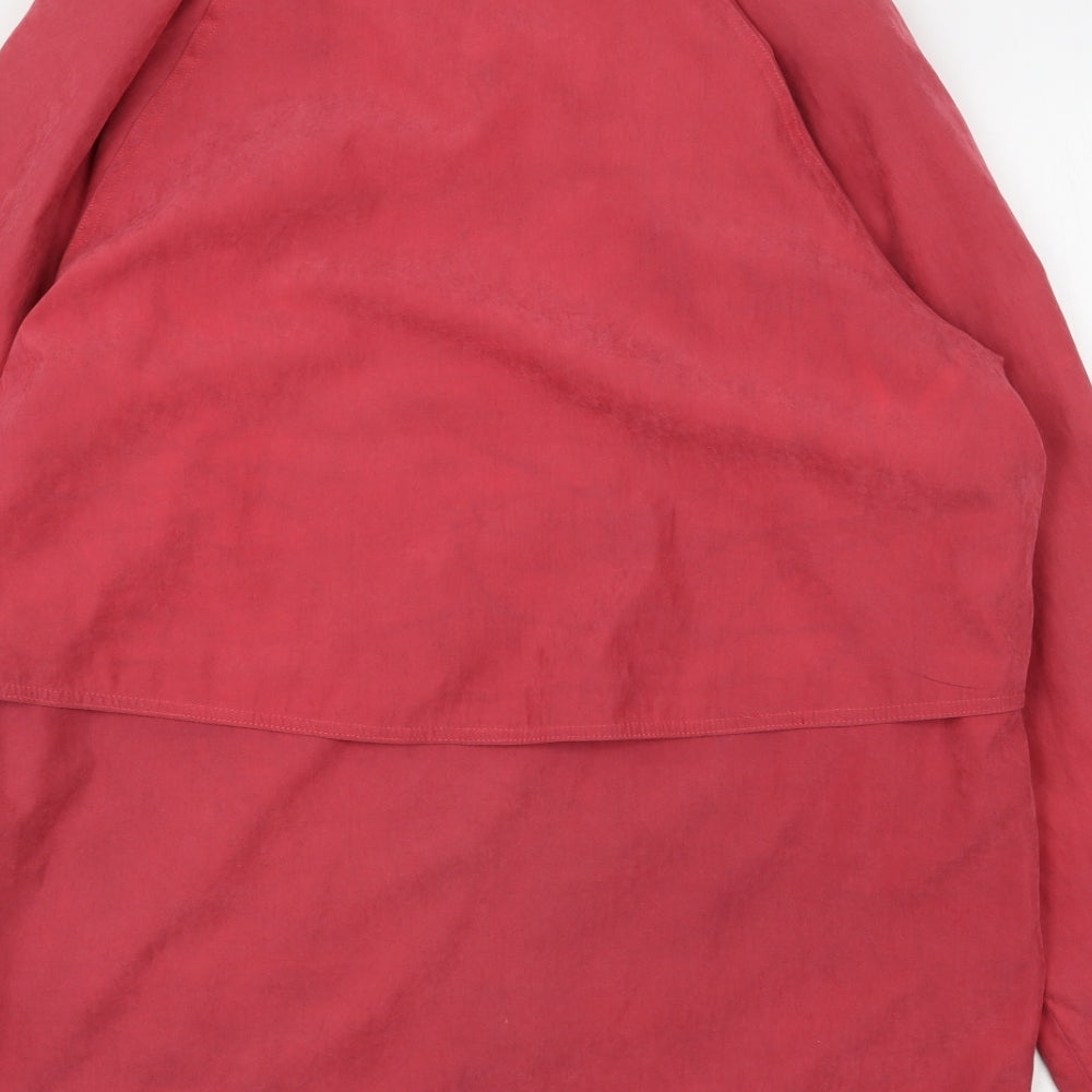 Gold Womens Pink   Overcoat Coat Size M  Zip