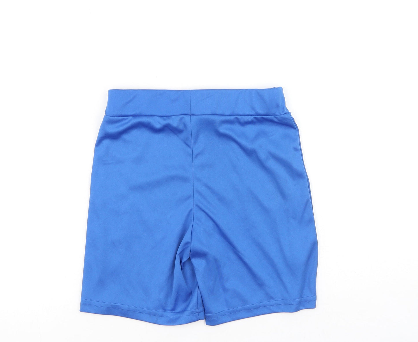 Dunnes Stores Boys Blue  Polyester Sweat Shorts Size 8-9 Years  Regular