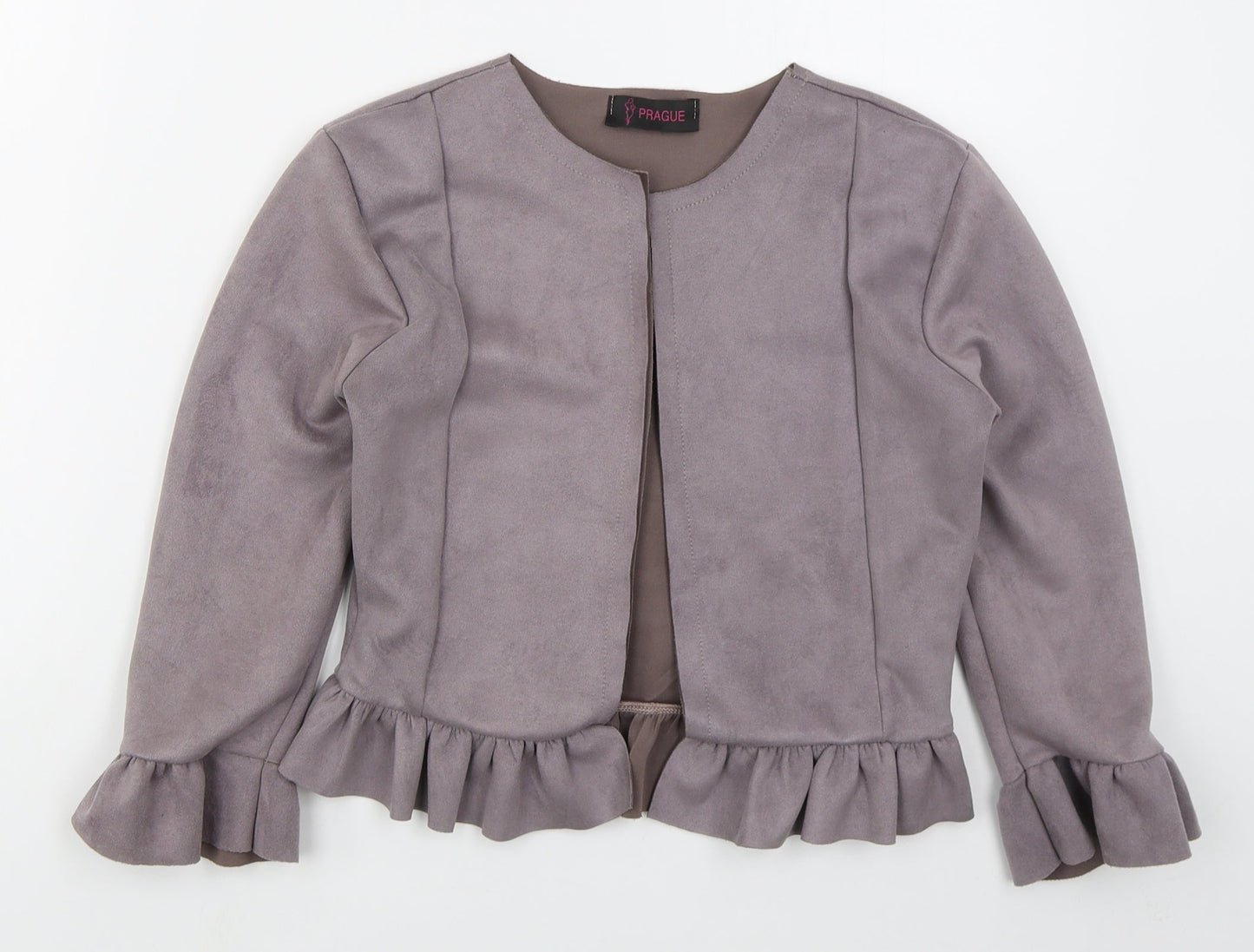 Prague Womens Purple   Jacket  Size 10