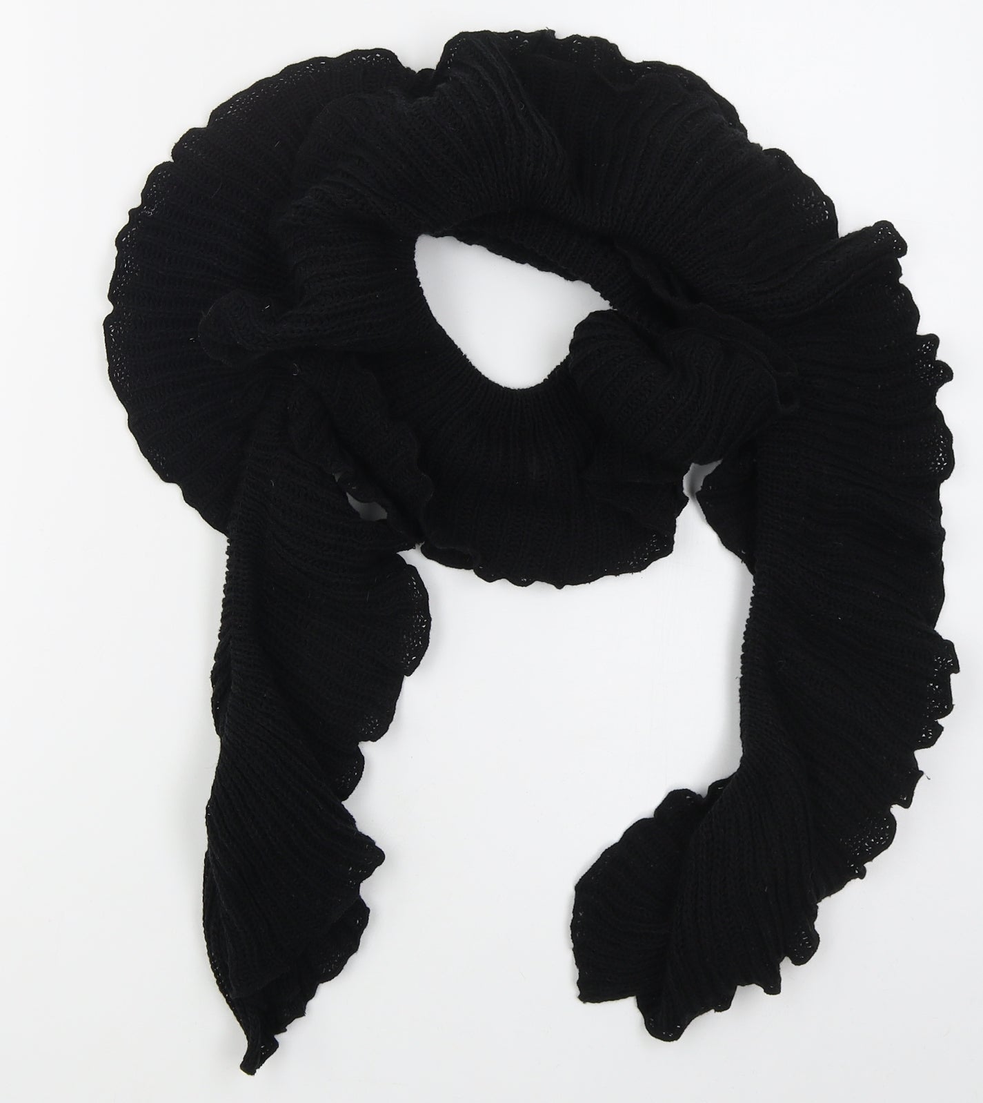 BHS Womens Black  Acrylic  Scarf