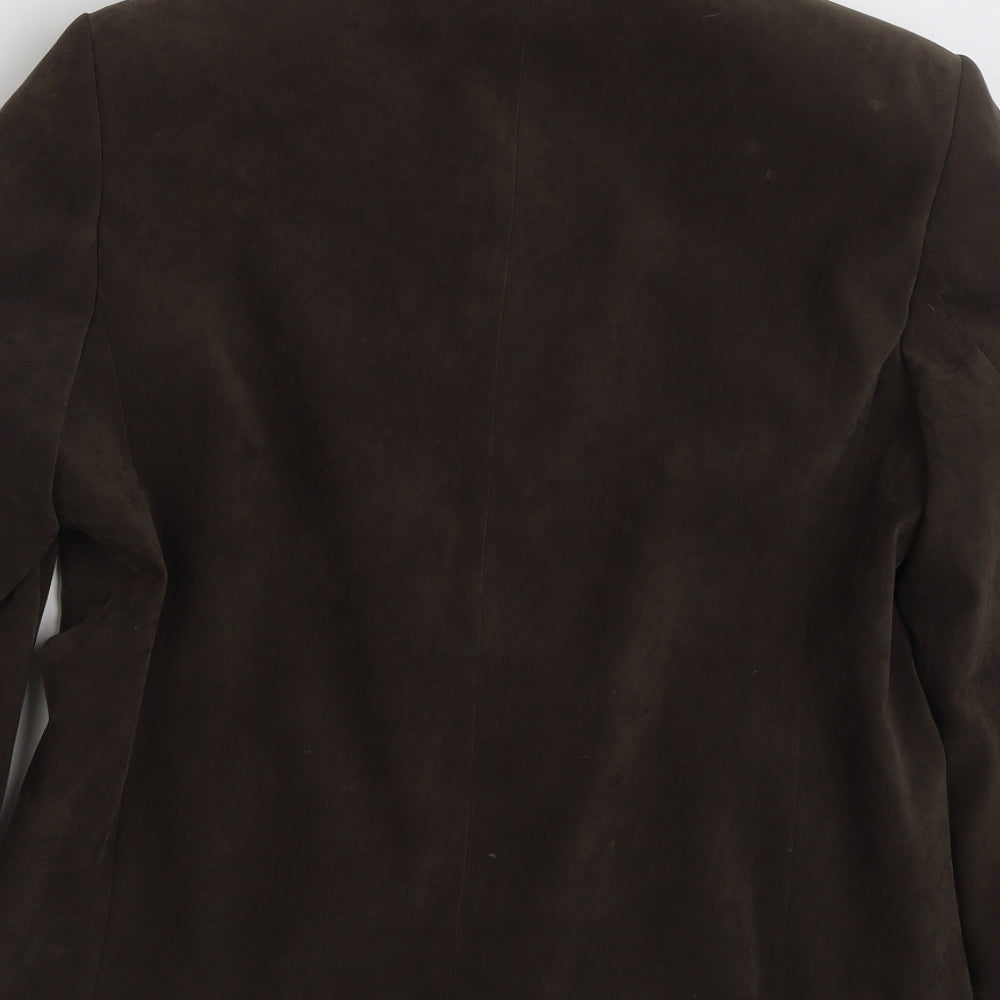 BHS Womens Brown   Jacket Blazer Size 14  Zip