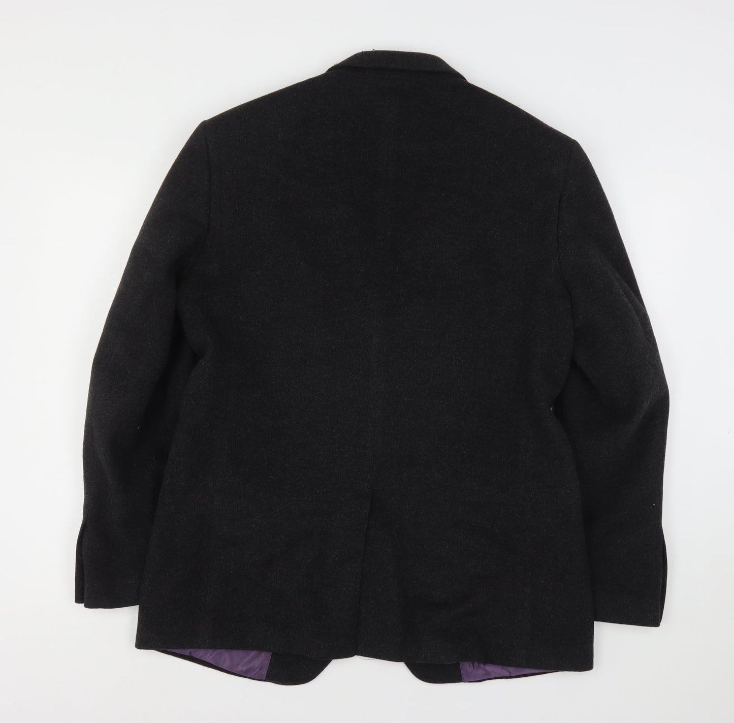 Marks and Spencer Mens Grey  Wool Jacket Suit Jacket