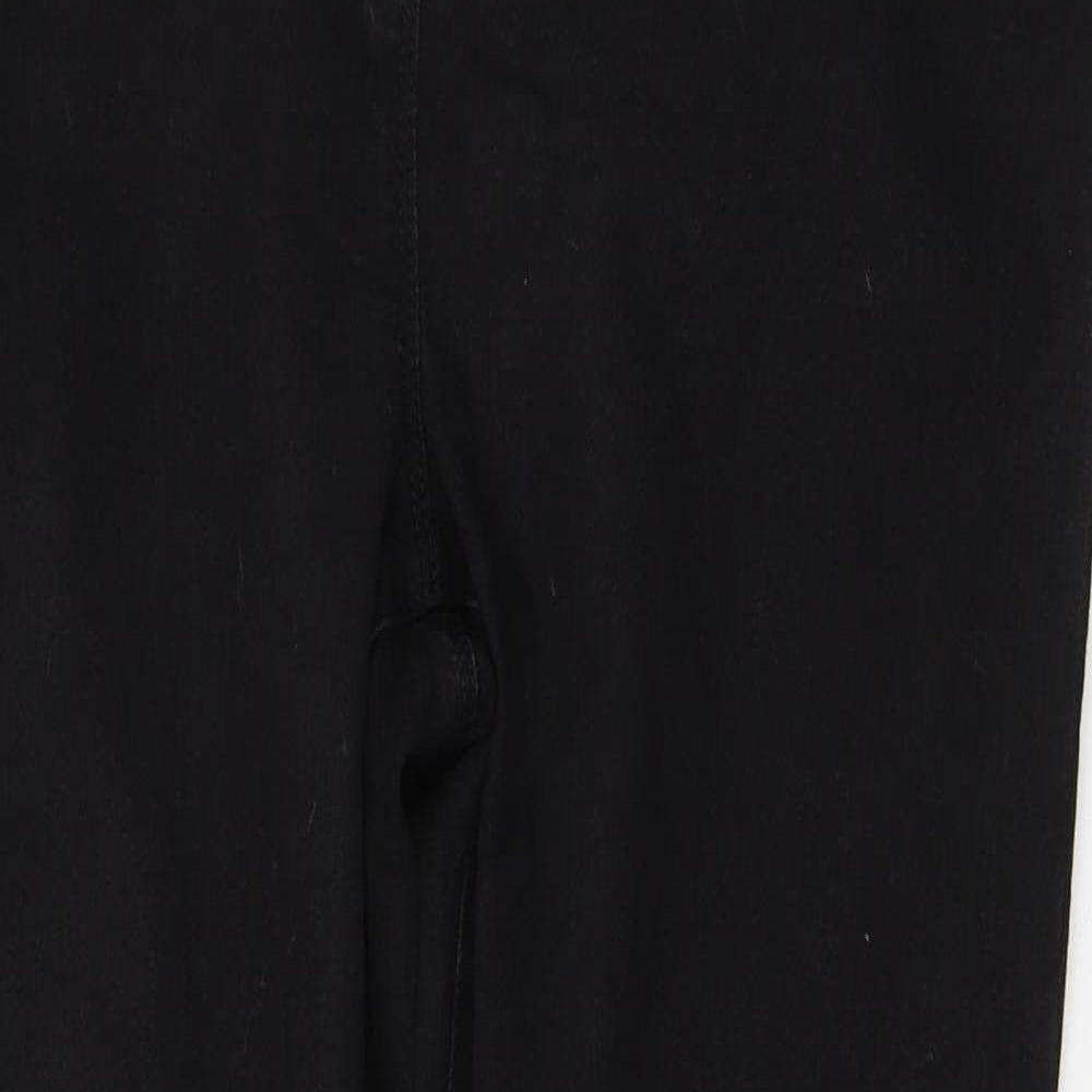 Studio Womens Black  Cotton Jegging Jeans Size 12 L27 in Regular