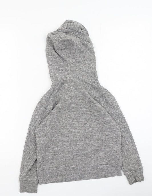 Gap  Boys Grey  Cotton Pullover Hoodie Size S