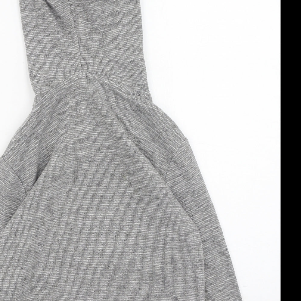 Gap  Boys Grey  Cotton Pullover Hoodie Size S